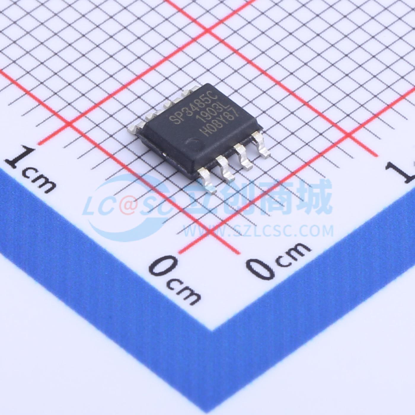 SP3485CN-L SOIC-8 RS-485/RS-422芯片 全新原装 元器件配单