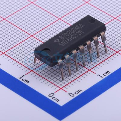 SN74HC32N DIP-14 逻辑门TI (德州仪器) 全新原装 BOM配单