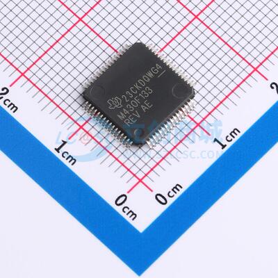 MSP430F133IPMR LQFP-64(10x10) 单片机(MCU/MPU/SOC)TI (德州仪
