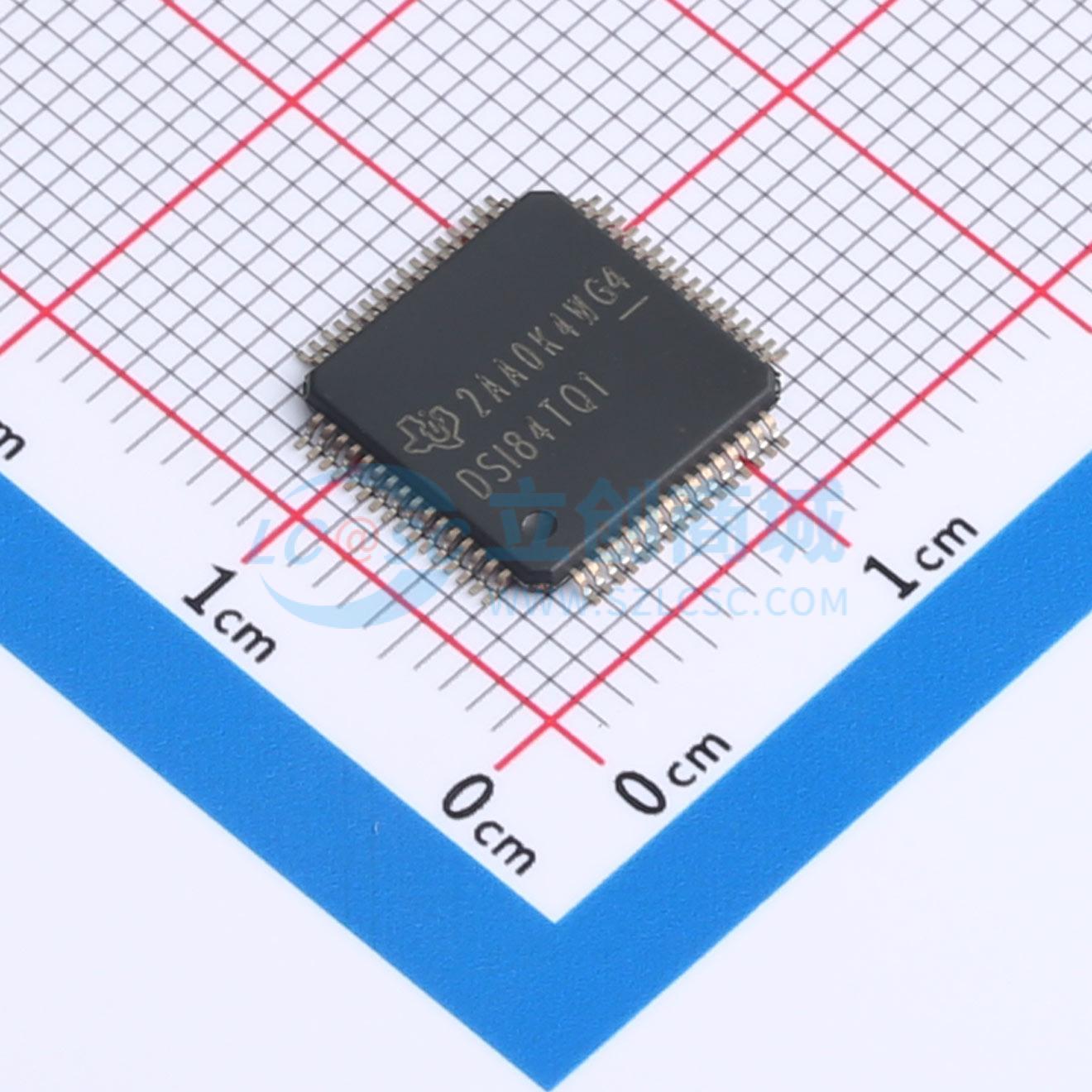 SN65DSI84TPAPRQ1 HTQFP-64(10x10) LVDS芯片TI (德州仪器) 全新