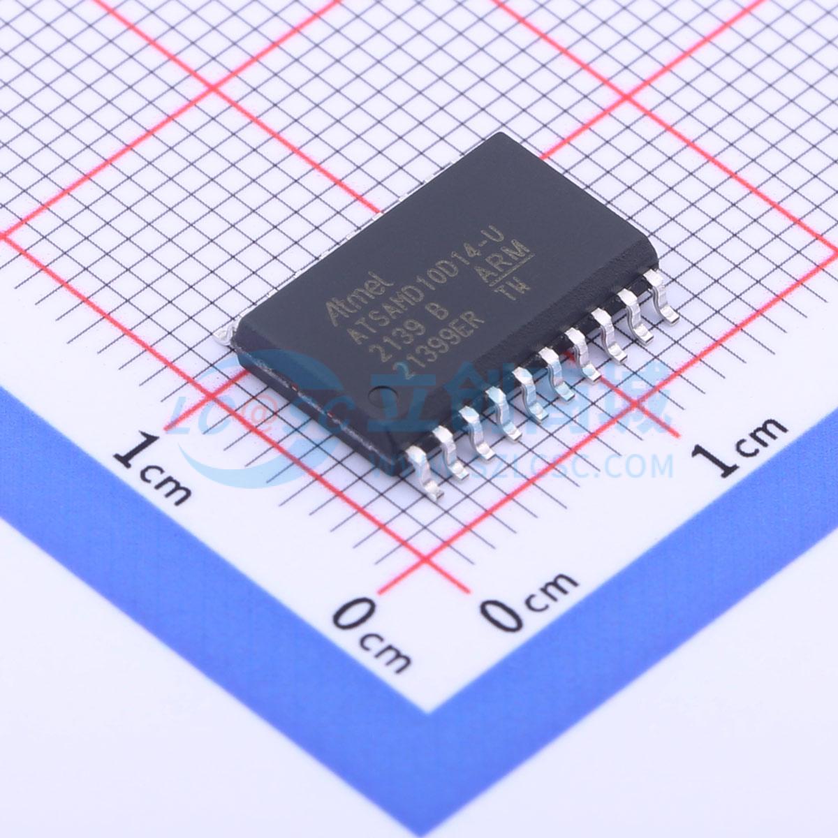 ATSAMD10D14A-SSUT SOIC-20-300mil 单片机(MCU/MPU/SOC) 全新原