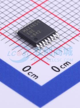 MAX4651EUE+T TSSOP-16-EP 模拟开关/多路复用器 全新原装美信 元