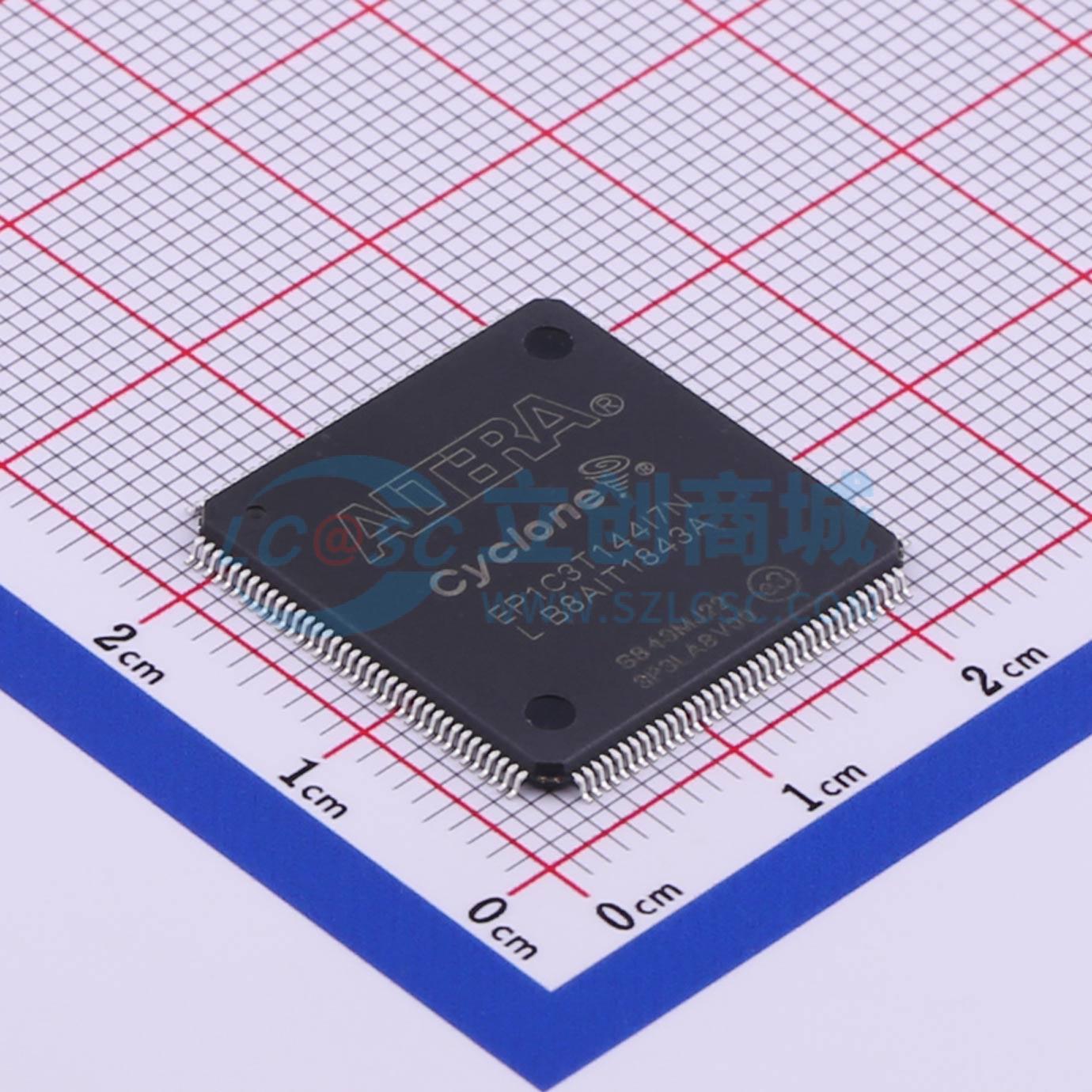 EP1C3T144I7N TQFP-144(20x20) 可编程逻辑器件(CPLD/FPGA) 全新