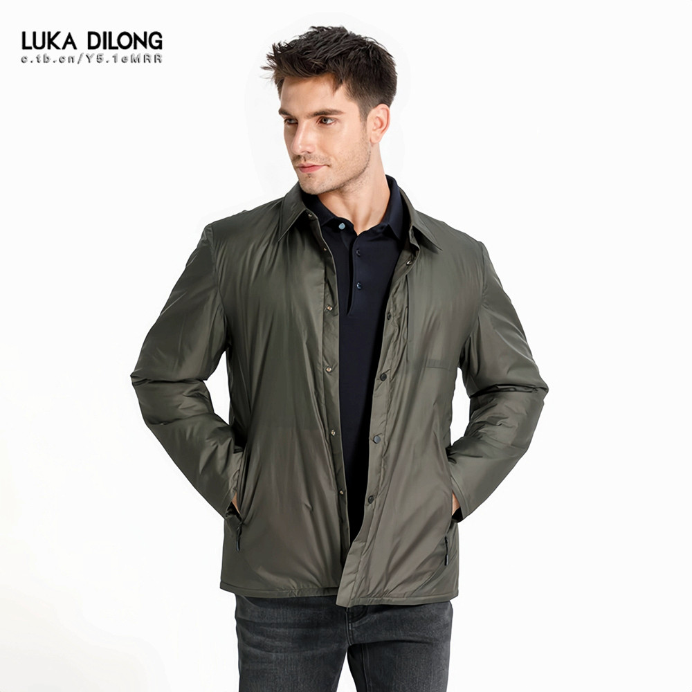 路卡迪龙秋冬7D超轻薄棉服男外套