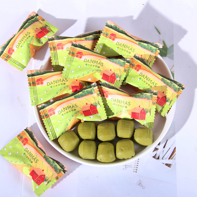 英国丹玛仕DENMAS原汁抹茶奶糖结婚喜糖伴手礼专用婚礼糖果小零食