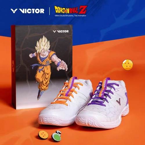 VICTOR威克多胜利龙珠Z联名系列羽毛球鞋男女款稳定舒适透气P-DBZ