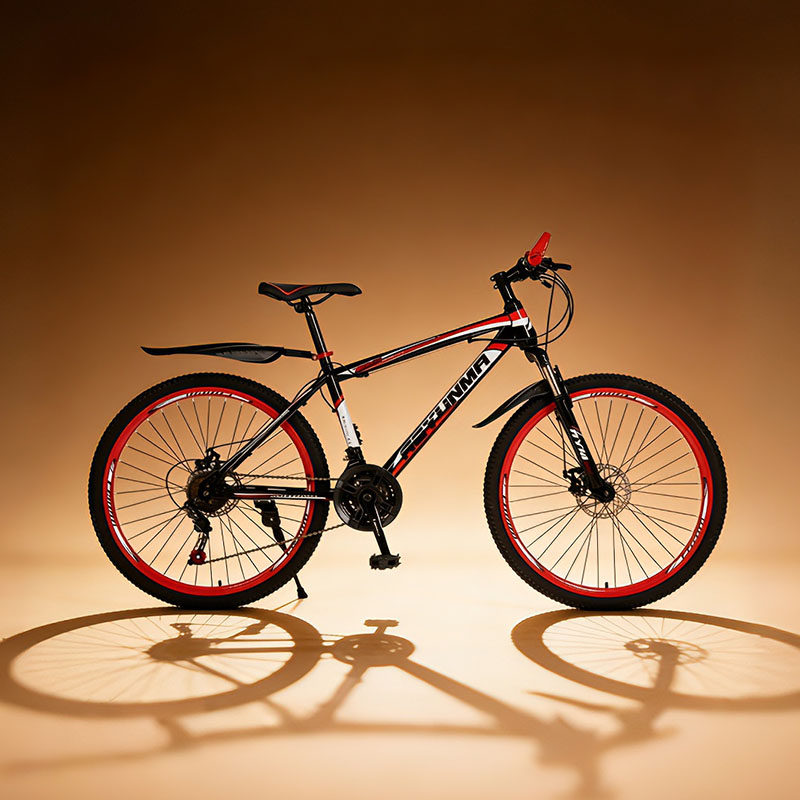 26/24寸山地车变速21/27速成人男女变速自行车山地越野轻便学生车