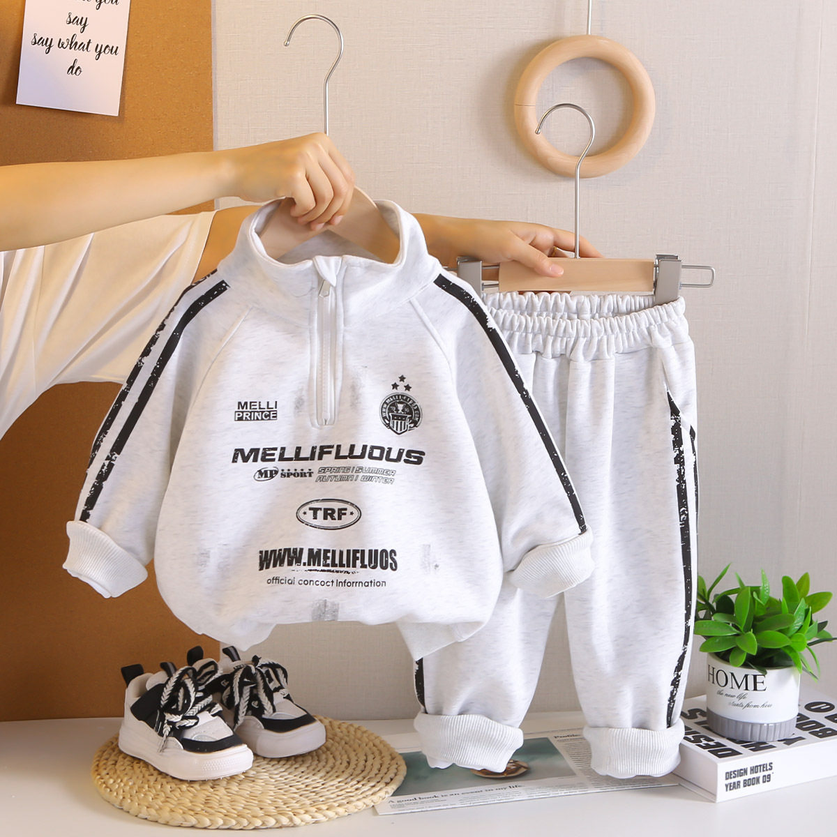 男童秋装套装新款婴儿童装宝宝春秋衣服帅气长袖运动装两件套潮衣