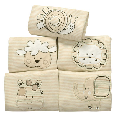 momscare长袖哈衣新生 长袖三角哈衣 无荧光剂 哈衣秋装