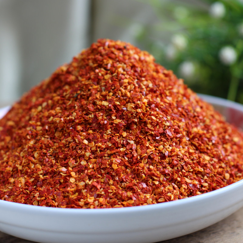 四川超特辣生辣椒面海椒面辣椒粉中粗油泼辣子用100克