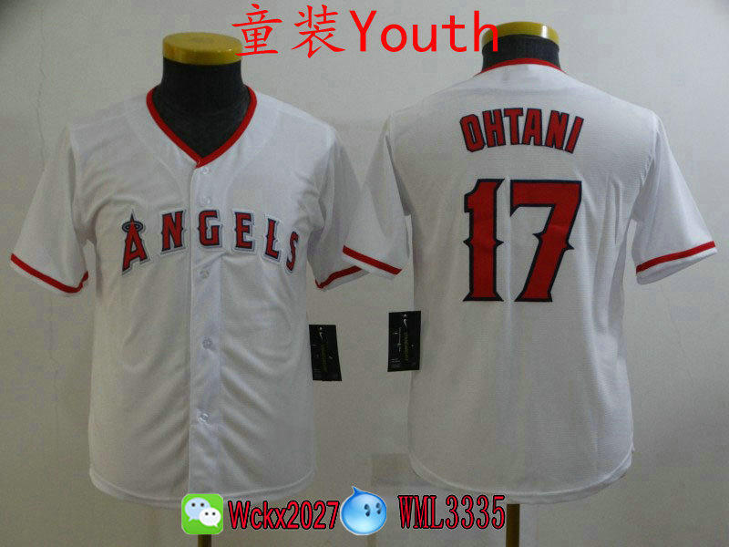 LA 로스앤젤레스 에인절스 오타니 트라우트 저지 로스앤젤레스 에인절스 야구 의류