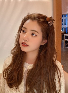 夹子头饰发夹顶夹编发侧边刘海夹抓夹前额网红小号女发卡小边夹
