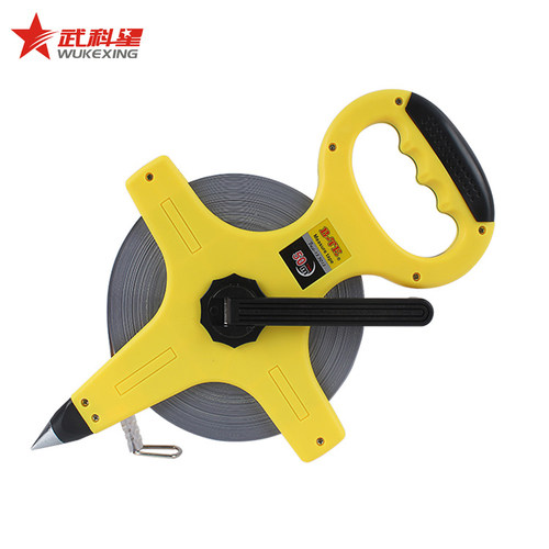 运动会比赛田径跳远测量工具皮尺软尺卷尺手提尺50米/100M/钢卷尺