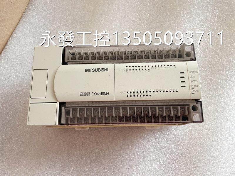 全新三菱plc fx2n-48mr-001工程余货 无包装议价