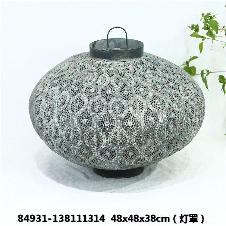 독특한 아이템의 대규모 컬렉션 - 유럽과 미국의 복고풍 홈 액세서리 골동품 오래된 철 장식 트로피 화분