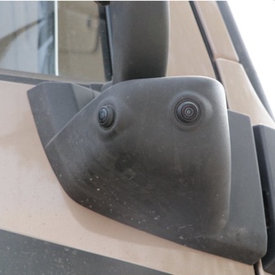 东风天龙新旗舰KX原车360度环影双镜头左右侧盲区前置摄像头配件