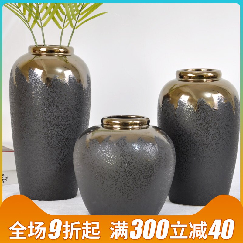 Retro Ceramic Vase Tutao Coarse pottery Flower pot flower arrangement Dried flowers Chinese living room Home Decoration ornamentin the Home accessories , Vase/Flower/Artificial flowers/Imitation jewelry , Flower/Vase , Vase  category - from Buy2taobao.com to provide professional Taobao agent buy service