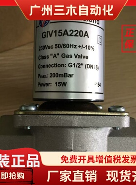 Greenisiand燃气电磁阀GIV10A220A/GIV15A220AGIV65FB220A