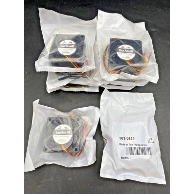 LOT OF 8 NEW SANYO DENKI SAN ACE 60 9G0624P4H001 AXIAL FAN