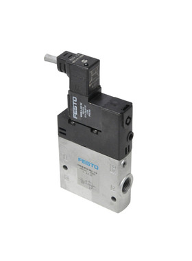FESTO solenoid valve CPE18-M1H-3GL-1/4 163141 + KMEB-1-24-5-