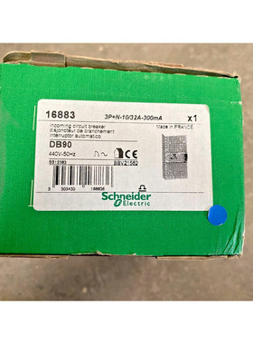 SCHNEIDER ELECTRIC 16883 DDI 3P+N-10/32A-300mA INCOMING CIRC