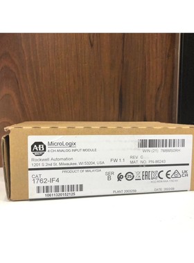 Neuf Usine Joint ALLEN-BRADLEY 1762-IF4 MICROLOGIX 4 Ch Anal