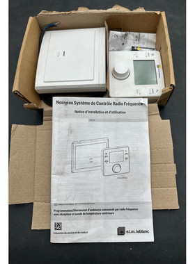 ELM LEBLANC PROGRAMMATEUR THERMOSTAT D'AMBIANCE AVEC RECEPTE