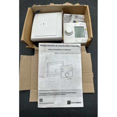 ELM LEBLANC PROGRAMMATEUR THERMOSTAT D'AMBIANCE AVEC RECEPTE