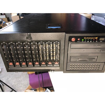 SUPERMICRO 服务器存储 5TB 4GB RAM + 数字急流 6510 AJA KONA-L