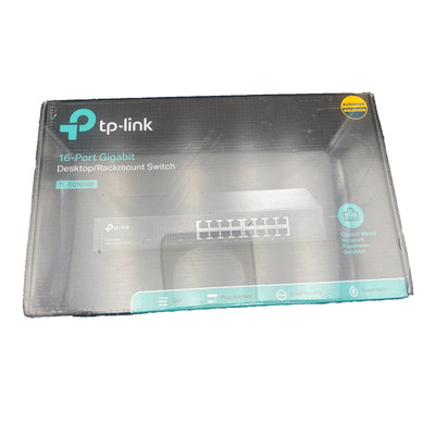 TP-LINK TL-SG1016D 16-PORT VER 7.1 GIGABIT DESKTOP/RACKMOUNT