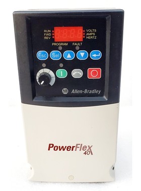 ALLEN-BRADLEY 22B-D1P4N104 POWERFLEX 40 0.5HP 480V 1.4A ACCI