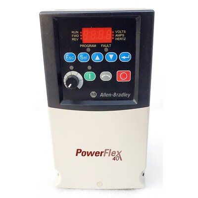 ALLEN-BRADLEY 22B-D1P4N104 POWERFLEX 40 0.5HP 480V 1.4A ACCI