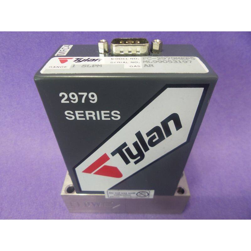 Tylan FC-2979MEP5 Mass Flow Controller Gas AR 1 SLPM, USED