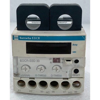 Protector De Motor SAMWHA EOCR-SSD-30DM7 Relé De Reinicio A