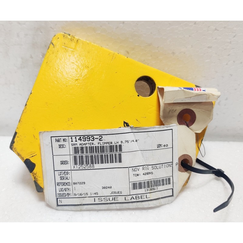 NOV RIG Solutions 114993-2 SRM 适配器,Flipper LH 9.75 / 4.0