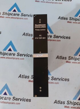 Macgregor Hagglunds PC 214 1357-801 Bomba Control PCB Tarjet