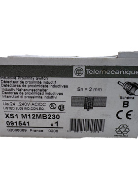 TELEMECANIQUE DETECTEURS DE PROXIMITE xs1-M12MB230 2mm x1