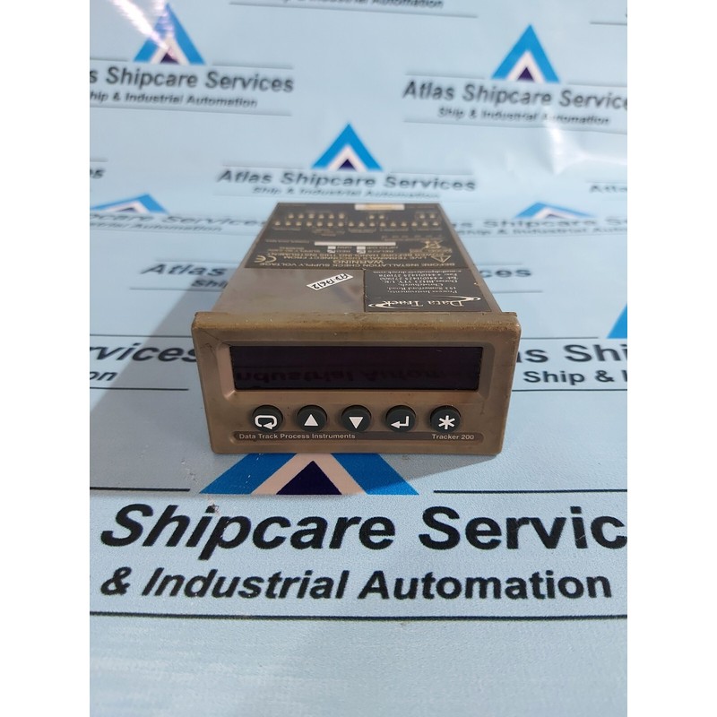 DATA TRACK Proceso Utensilio TRACKER 200 Modelo 280