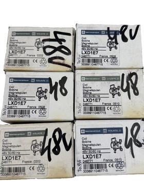 TELEMECANIQUE LXD1E7 48V 50/60Hz BOBINE x6pc
