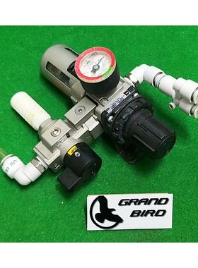 SMC AR30-03BG AR30-03BG 过滤调节器 带 VHS3000-03 截止阀,二手