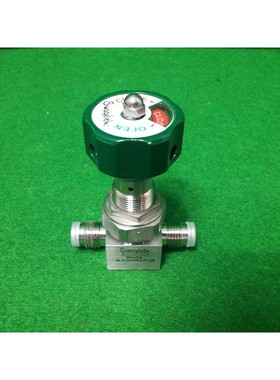 AMAT 3870-01735 气门 MNL DIAPH 145PSI 1/4VCR-M/M GRN-RN,二手