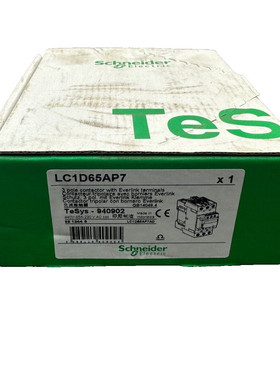 SCHNEIDER ELECTRIC LC1D65AP7 CONTACTEUR TRIPOLAIRE AVEC BORN