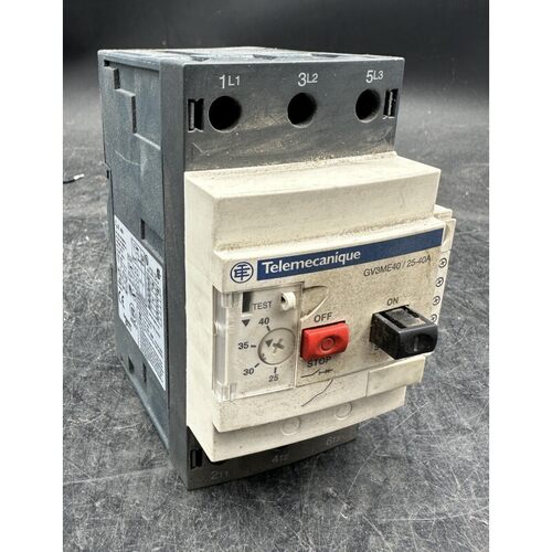 TELEMECANIQUE GV3ME40/25-40A + GV3A01 CONTACTEUR