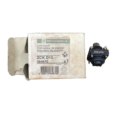 TELEMECANIQUE ZCKD02 + ZCKD05 + ZCKD10 INTERRUPTEUR DE POSIT