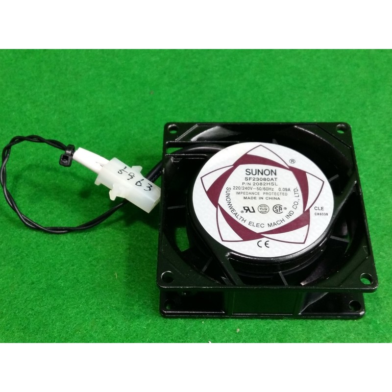 SUNON SF23080AT 2082HBL 80x80x25mm AC220V-240V 0.09A,二手