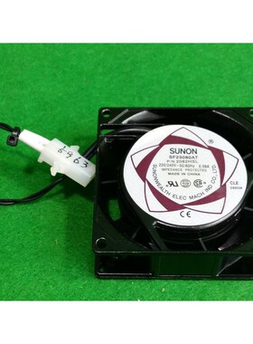 SUNON SF23080AT 2082HBL 80x80x25mm AC220V-240V 0.09A,二手