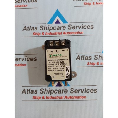 ALPHA INSTRUMENTS 164 Bajo Diferencial Presión Transductor