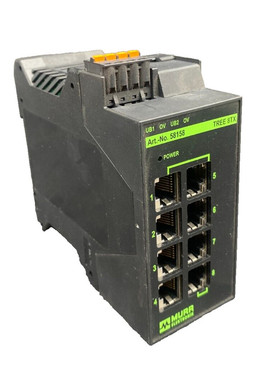 MURR ELEKTRONIK TREE 8TX 58158 3A2G2-3.01 ETHERNET SWITCH x2