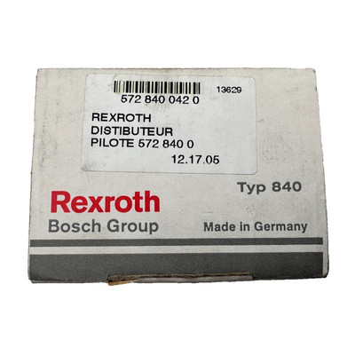 REXROTH TYPE 840 DISTRIBUTEUR PILOTE 5728400 x1pc