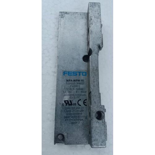 FESTO 539105, MPA-MPM-VI, Piastra Finale Del Terminale Valvo